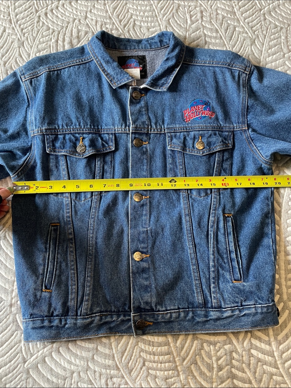 Planet Hollywood Toronto Blue Denim Jacket - Picture 10 of 12